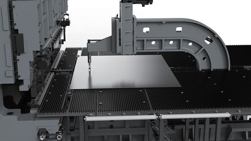 Hệ thống định vị phôi làm việc toàn hướng