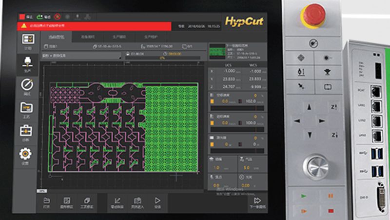Hệ thống CNC BOCHU FSCUT8000 dễ sử dụng, thân thiện với người dùng