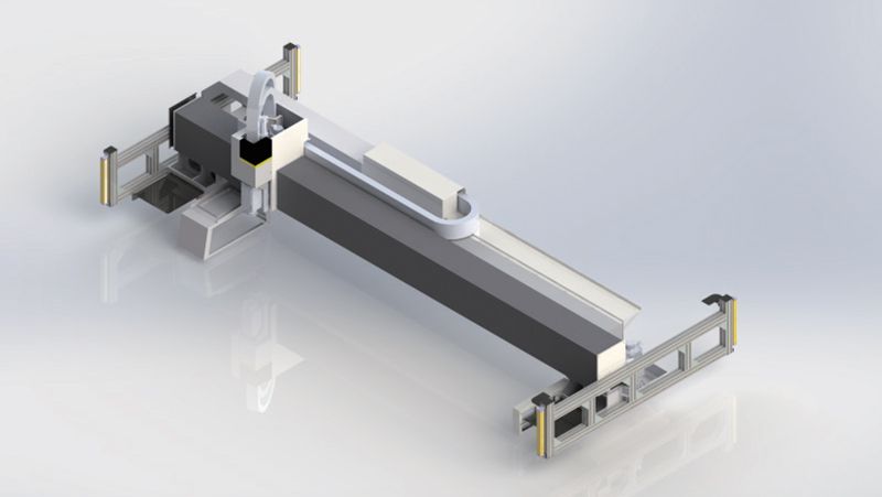 Dầm thép hàn nhẹ có nhịp dài vượt trội