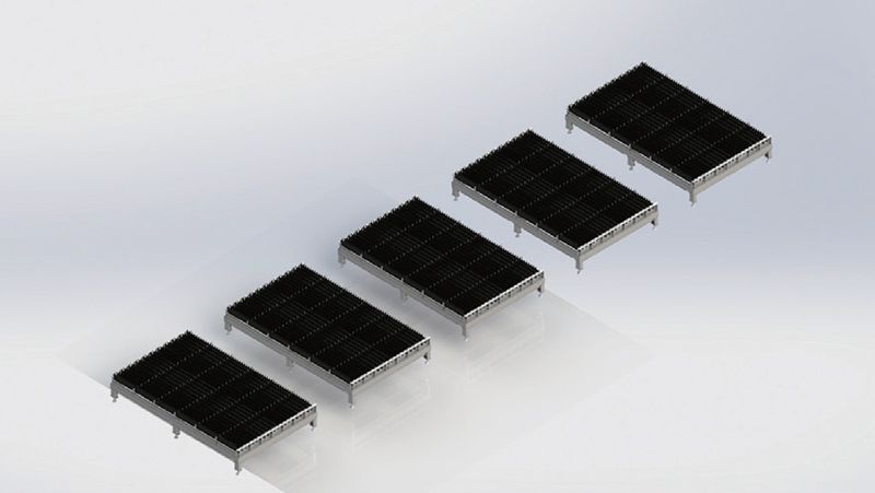 Bàn vật liệu lắp ráp theo mô-đun